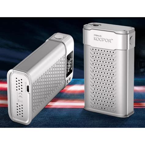 smok koopor primus 300w tc box steel mod|Koopor – Primus 300W TC TRIPLE 18650 BOX MOD – GVD .